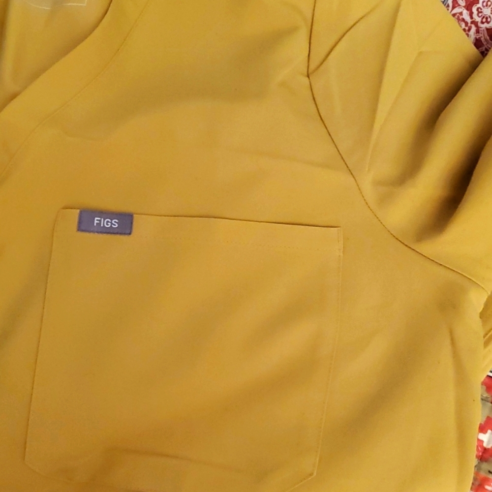 Figs Scrubs Top XL